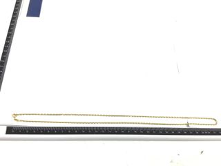 cadena oro 18k 20cm