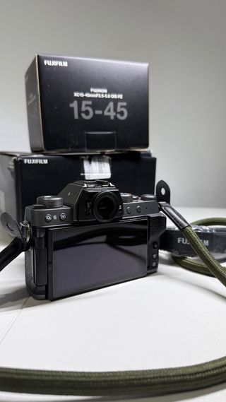 Cámara Fujifilm X-T200 Negra/Plateada