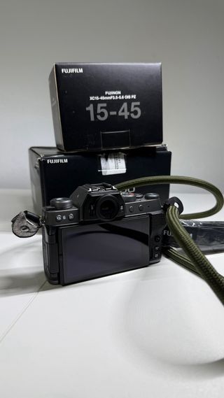 Cámara Fujifilm X-T200 Negra/Plateada