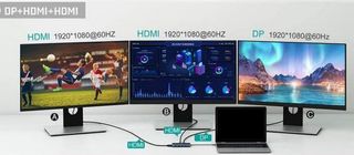 Docking Station 12 en 1 USB C Hub