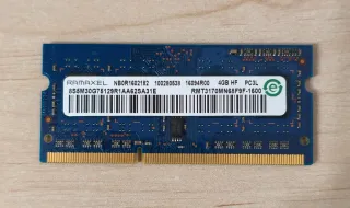 Memoria RAMaxel 4GB DDR3 SO-DIMM PC3L 1600 MHz