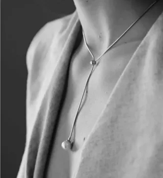 Collar Majòrica. Colección Aura Perla Blanca