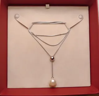 Collar Majòrica. Colección Aura Perla Blanca