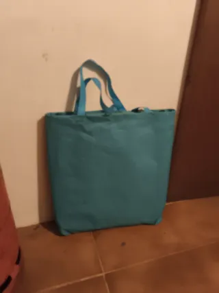 Silla Plegable Playa Azul y Plata