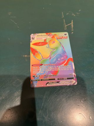 Carta Pokémon Umbreon VMAX Rainbow Rare