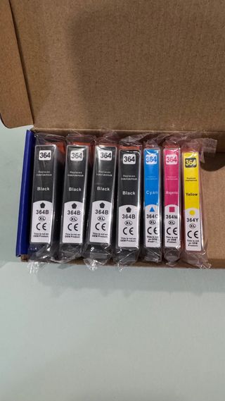 Pack 10 Cartuchos Tinta 364 XL