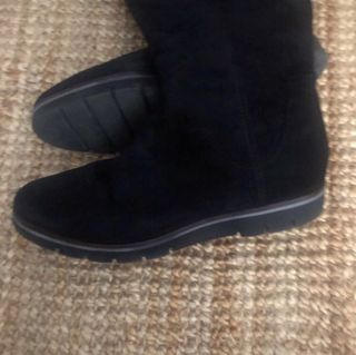 Botas altas italianas ante forradas piel