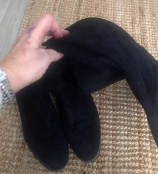 Botas altas italianas ante forradas piel