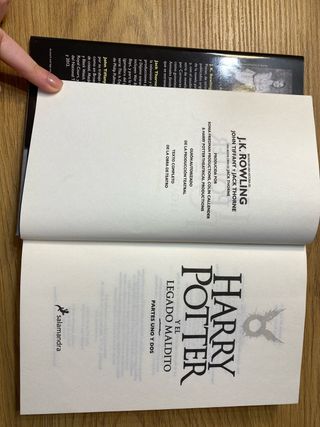 Harry Potter y el legado maldito (Parte uno y dos)