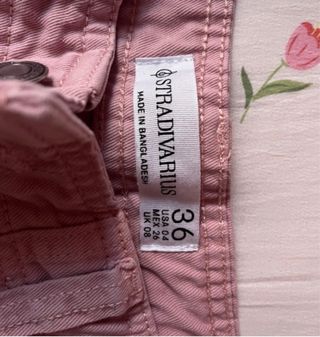 Pantalones cargo rosas