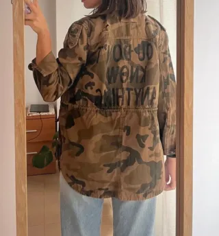 Chaqueta militar Bershka Talla S.