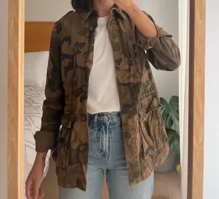 Chaqueta militar Bershka Talla S.