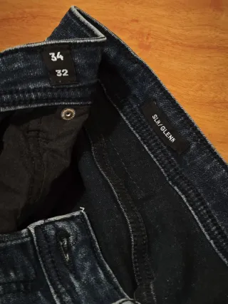 Pantalones vaqueros hombre Jack & Jones SLIM/GLENN