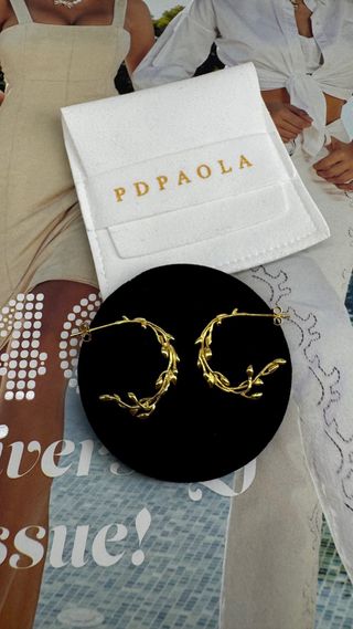 Pendientes PDPAOLA plata de ley y baño de oro