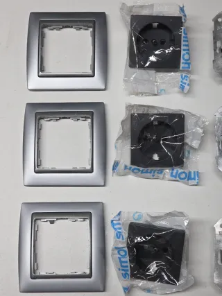 Marcos, teclas y mecanismos Simón