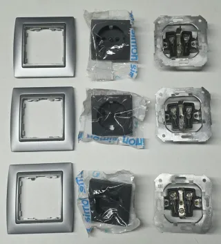 Marcos, teclas y mecanismos Simón