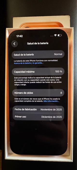 iPhone 17 Pro Naranja