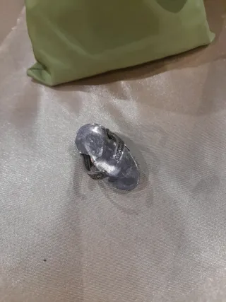 Parure gioielli antichi malachite e granato