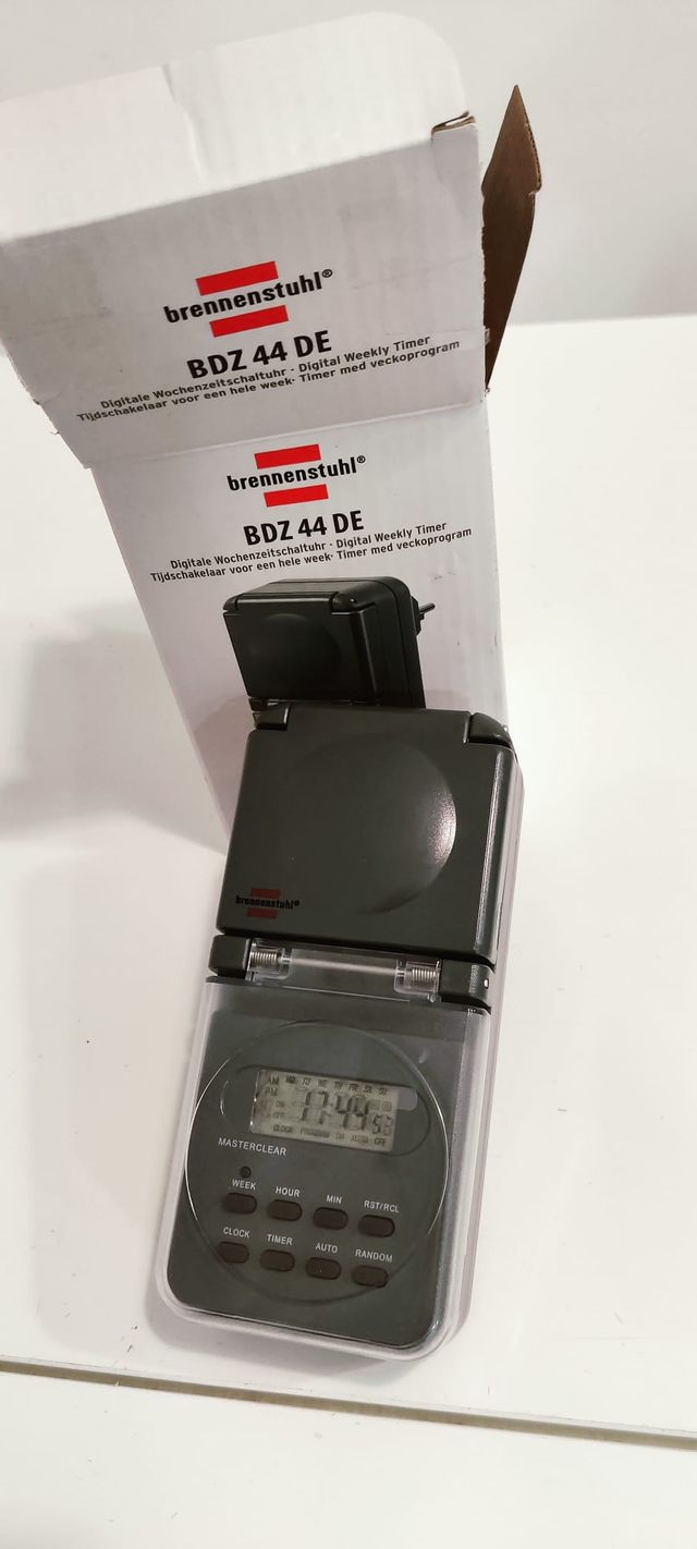 Enchufe Temporizador Digital Programable Semanal