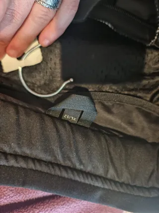 Giacca moto Prexport nera invernale