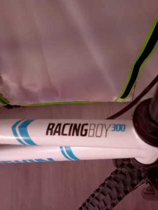 Bicicleta B'TWIN blanca 6-9 años