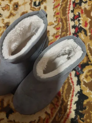 Botas de niña grises Talla 29