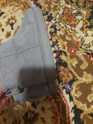 Botas de niña grises Talla 29