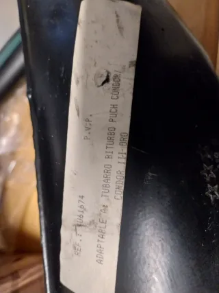 Escape Tubarro Biturbo Puch Condor II/III