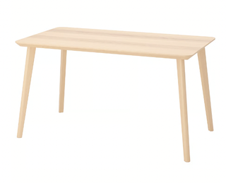 Mesa IKEA madera clara - muy buen estado