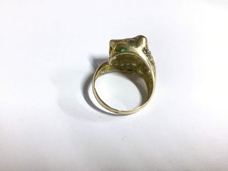 anillo oro 18k con piedra