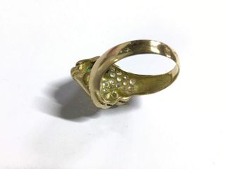 anillo oro 18k con piedra