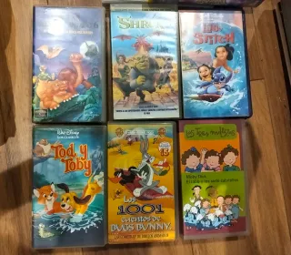 Lote VHS Películas disney clasicas..etc