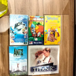 Lote VHS Películas disney clasicas..etc