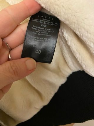 Piumino donna nero con cappuccio taglia 40 italian