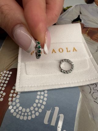 Pendientes PDPAOLA plata de ley con circonitas