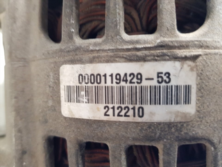 ALTERNADOR OPEL MOVANO G9TC720 Y22DTI 00001194895