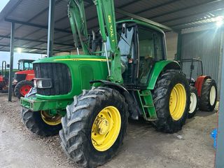 Tractor John Deere 6820 con pala