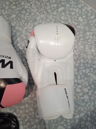 Lote Boxeo Guantes, Cuerda y Vendas