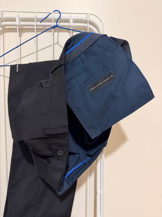 Traje de caballero negro