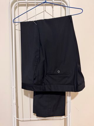 Traje de caballero negro