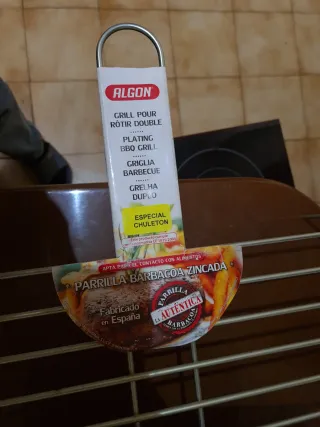 Parrilla Barbacoa Zincada Nueva