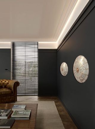 Plafoniera artigianale in madreperla molto rara.