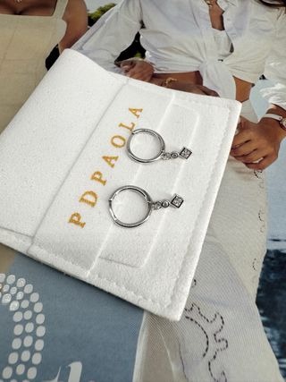 Pendientes PDPAOLA Plata de ley