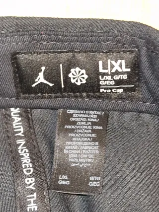 Gorra Jordan Negra Recta 100% Original