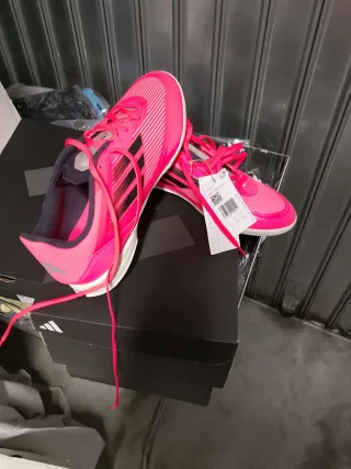 Scarpe calcetto Adidas rosa n.46