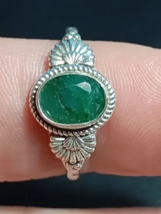 Anillo en plata de ley