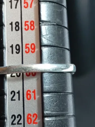 Anillo en plata de ley