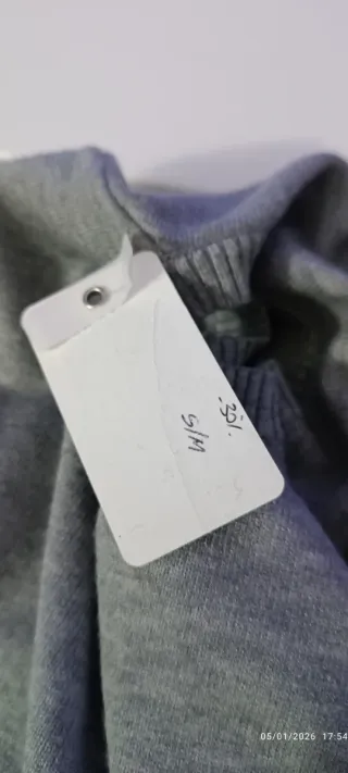 Maglione donna grigio taglia S/M