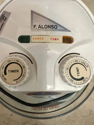 Horno Halógeno Alonso Aire Caliente