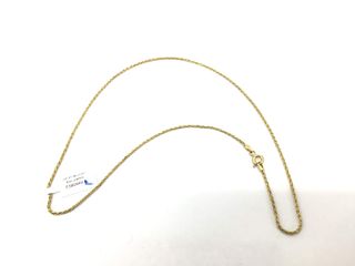 cadena oro 18k 20cm